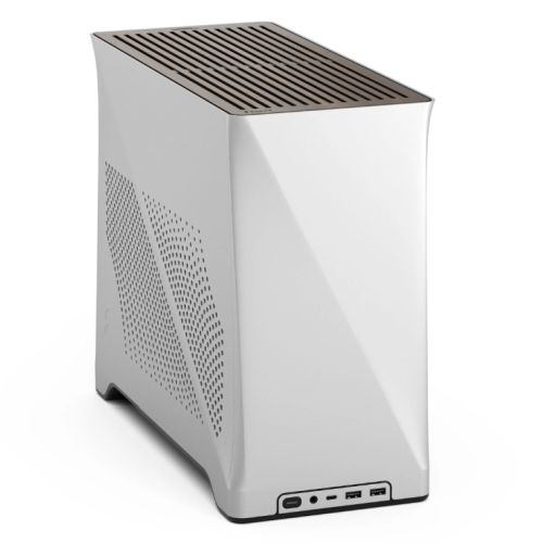 Fractal Design Era 2 ITX (Silver) Compact Case w/ Walnut Top, Mini ITX, Requires SFX/SFX-L PSU, 2 Fans, 3-Slot GPU & 280mm Radiator Support, USB-C Fractal Design Era 2 ITX (Silver) Compact Case w/ Walnut Top, Mini ITX, Requires SFX/SFX-L PSU, 2 Fans, 3-Slot GPU & 280mm Radiator Support, USB-C